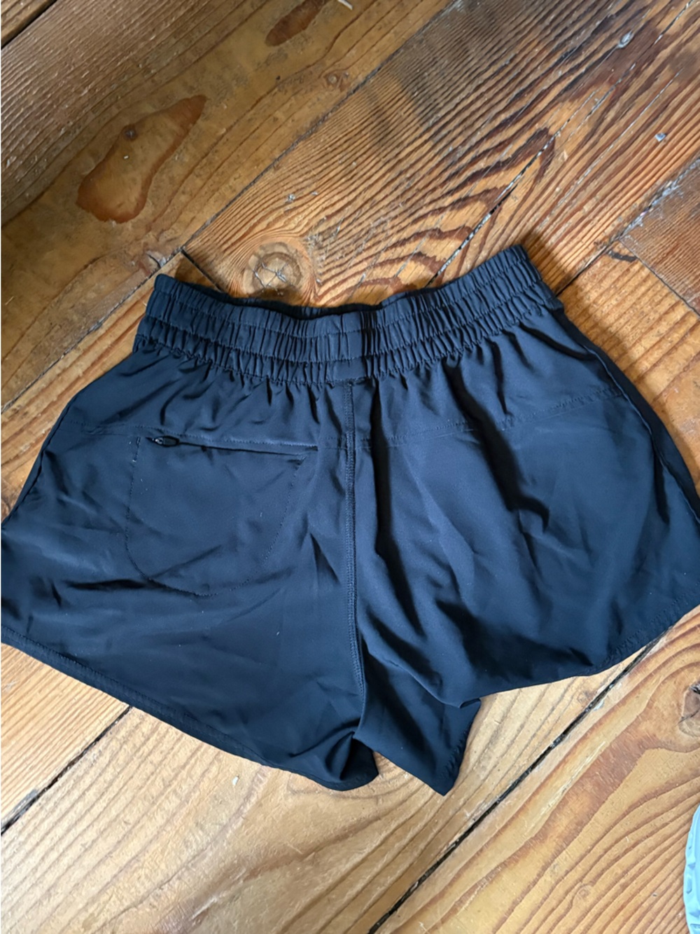 Vuori Black Elastic Waist Athletic Shorts